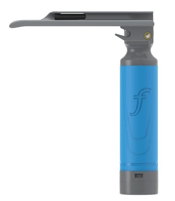 Рукоятка ларингоскопа BritePro Solo фіброоптична, клинок Miller розмір 0, одноразового використання (Виробник: FLEXICARE)